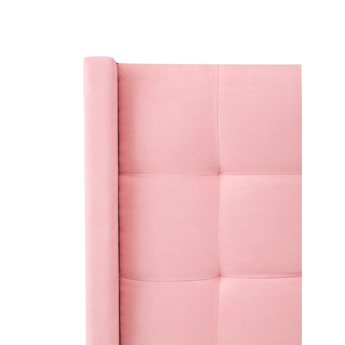 Foto 5 pulgar | Cabecera Dicasa Titan color Rosa + Colchón Spring Air Morgan Matrimonial