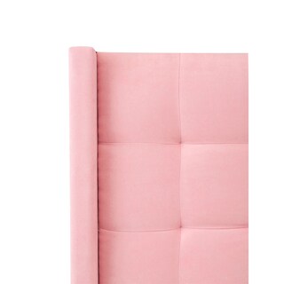 Foto 4 | Cabecera Dicasa Titan color Rosa + Colchón Spring Air Morgan Matrimonial