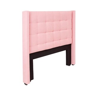 Foto 3 | Cabecera Dicasa Titan color Rosa + Colchón Spring Air Marte Queen Size