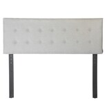 Cabecera Dicasa Bilbao color Gris Queen Size