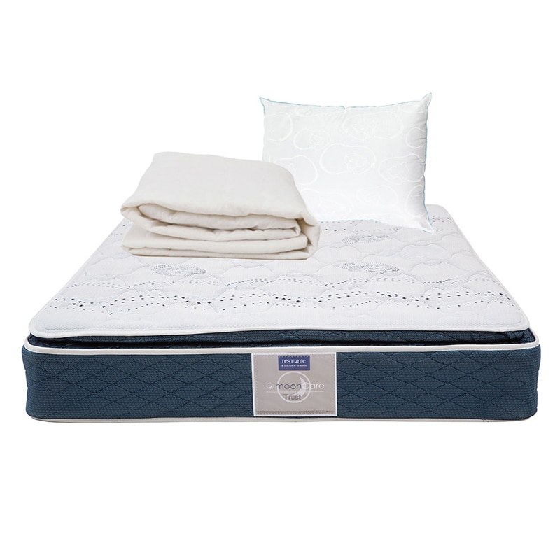 Colchón Restonic Trust king Size + Almohada Osos + Protector De Colchón $7,699