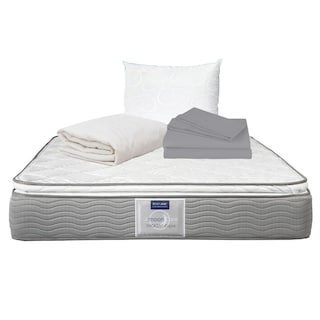 Foto 1 | Colchón Dicasa Restonic Cupra Queen Size + Almohada Oso + Protector de Colchón + Sábanas