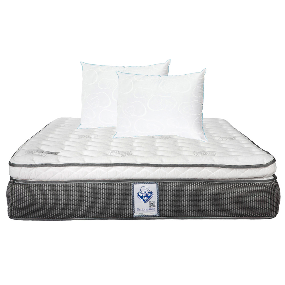 Foto 1 | Colchón Spring Air Phantom King Size + 2 Almohadas Osos