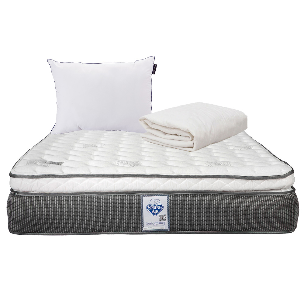 Foto 1 | Colchón Spring Air Phantom Queen Size + Almohada One + Protector De Colchón