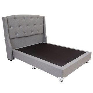 Foto 4 | Cabecera Dicasa Zefyr Color Gris + Colchón Restonic Vail + Box Dicasa Queen Size
