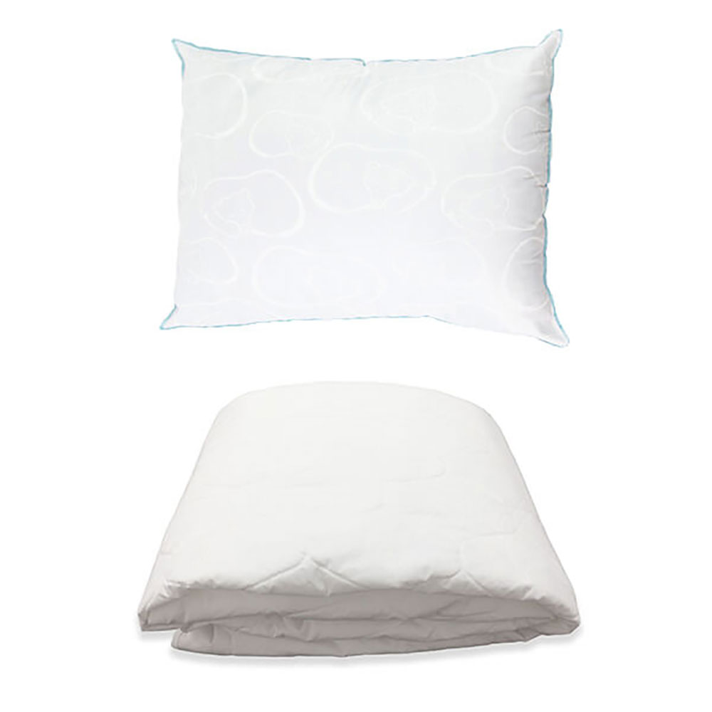 Foto 4 | Colchón Restonic Matrimonial + Box Dicasa + Almohadas Osos + Protector