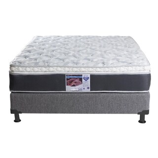 Foto 2 | Colchón Spring Air Marte y Box Dicasa Matrimonial + Almohada Oso + Protector + Sábanas