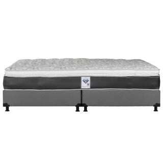 Foto 2 | Colchón Spring Air Marte King Size + Box Dicasa KS + 2 Almohadas Osos