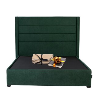 Foto 1 | Cabecera Dicasa Lugo Verde+Base Cama Dicasa Imperial Verde Individual