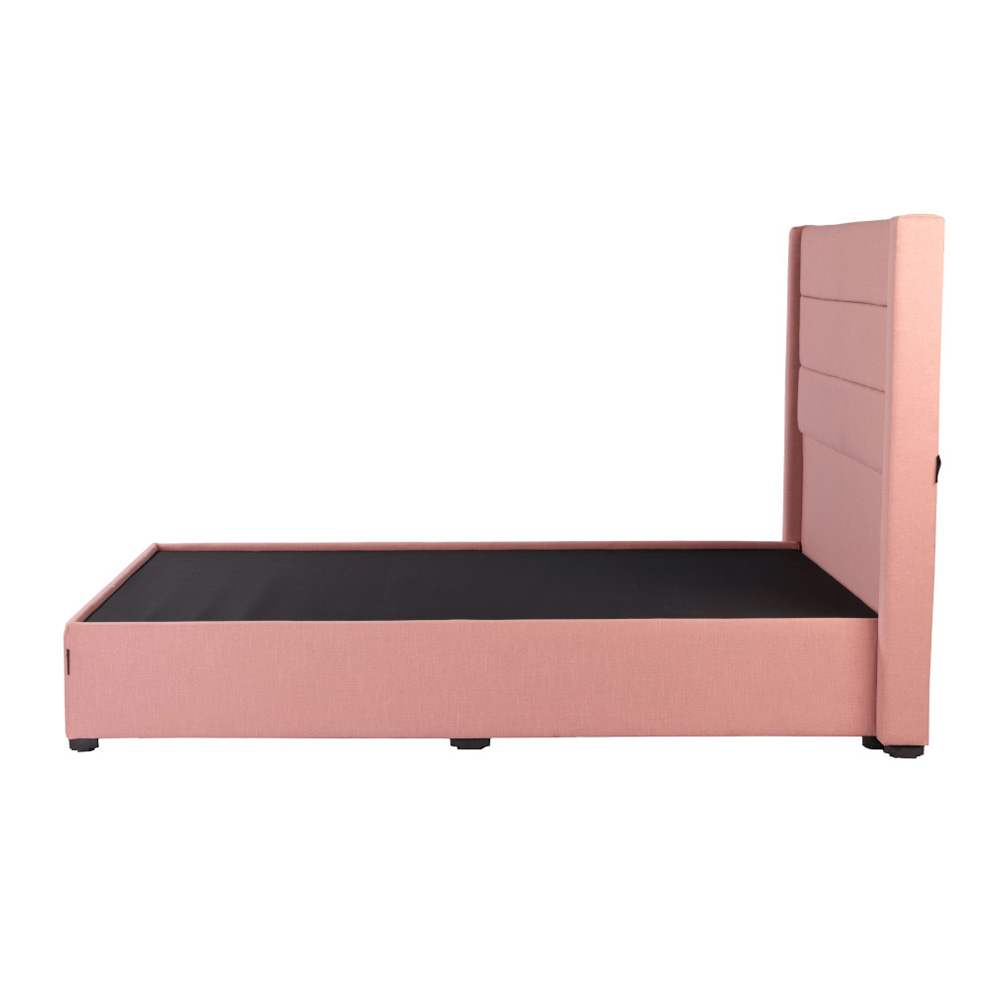 Foto 4 pulgar | Cabecera Dicasa Lugo Palo De Rosa+Base Cama Dicasa Havol Palo De Rosa Matrimonial