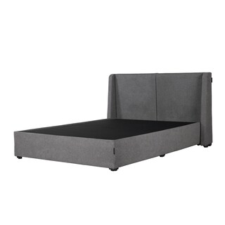 Foto 2 | Cabecera Dicasa Milán Gris + Base Cama Dicasa Riva Gris Individual
