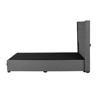 Foto 3 | Cabecera Dicasa Lugo Gris+Base Cama Dicasa Orlando Gris Queen Size