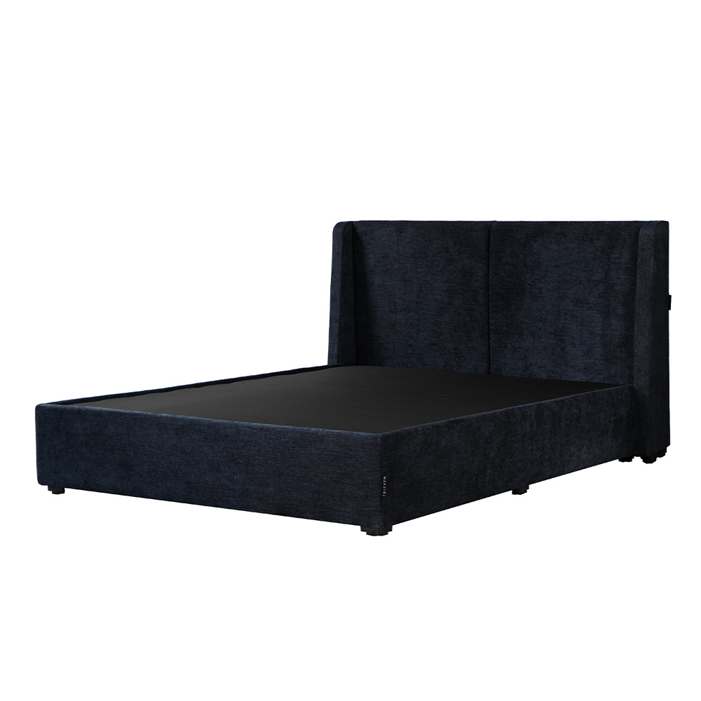 Foto 2 | Cabecera Dicasa Milán Azul+Base Cama Dicasa Nizzo Azul Matrimonial