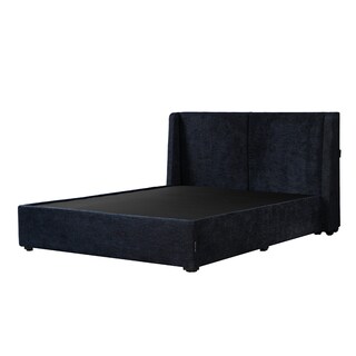 Foto 2 | Cabecera Dicasa Milán Azul+Base Cama Dicasa Nizzo Azul Matrimonial