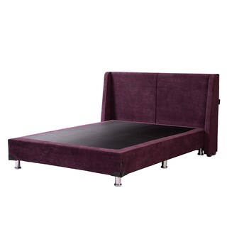 Foto 3 | Cabecera Dicasa Milán Morado +Box Dicasa Velvet Morado Matrimonial