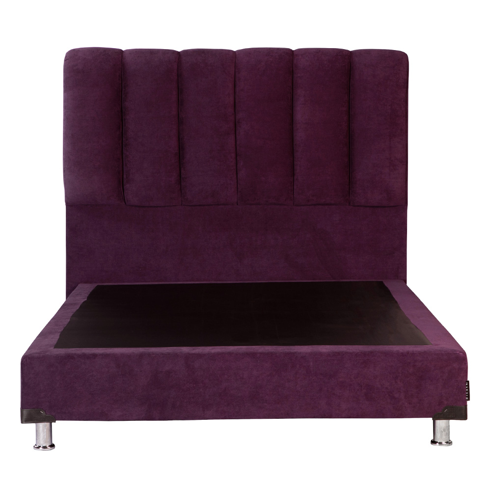 Foto 3 pulgar | Cabecera Dicasa Kami + Box Dicasa Velvet Color Morado Queen Size