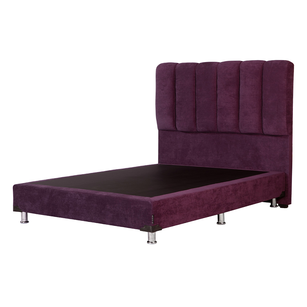 Foto 4 pulgar | Cabecera Dicasa Kami + Box Dicasa Velvet Color Morado Queen Size