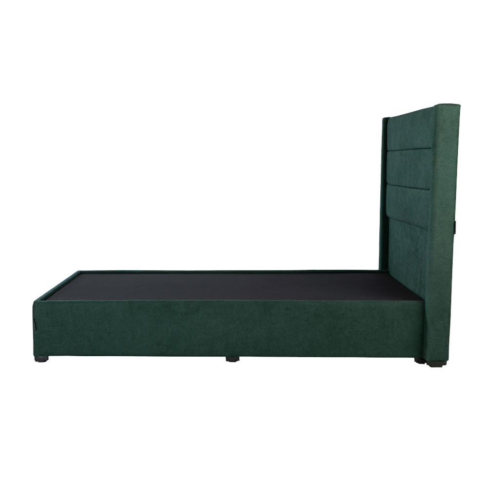 Foto 4 pulgar | Cabecera Dicasa Lugo Verde+Base Cama Dicasa Imperial Verde Queen Size