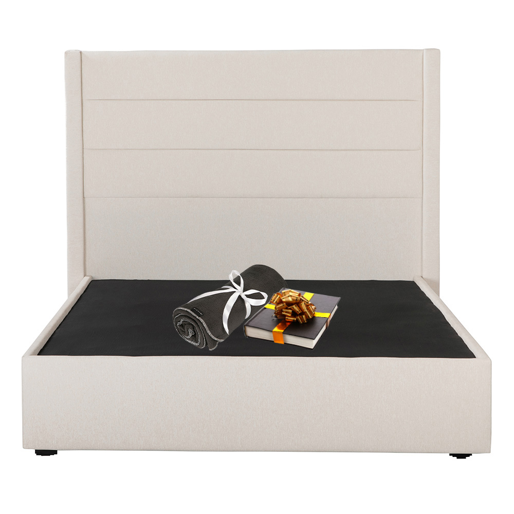 Cabecera Lugo y Base Colt Dicasa Individual color Beige Claro