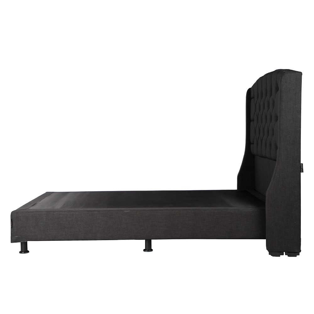 Foto 4 | Cabecera Dicasa Sitka Color Negro + Box Dicasa Black color Negro Individual