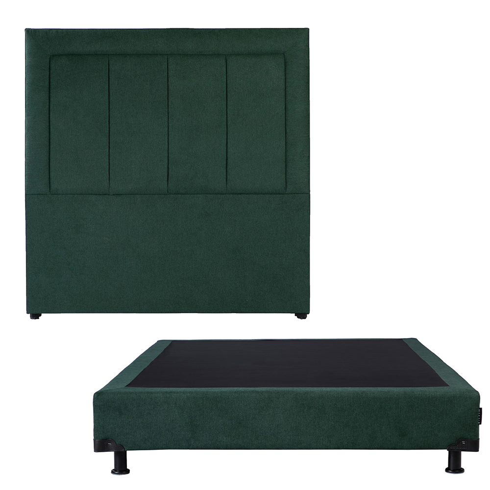 Foto 1 | Cabecera Dicasa Davos + Box Dicasa Imperio Verde Queen Size
