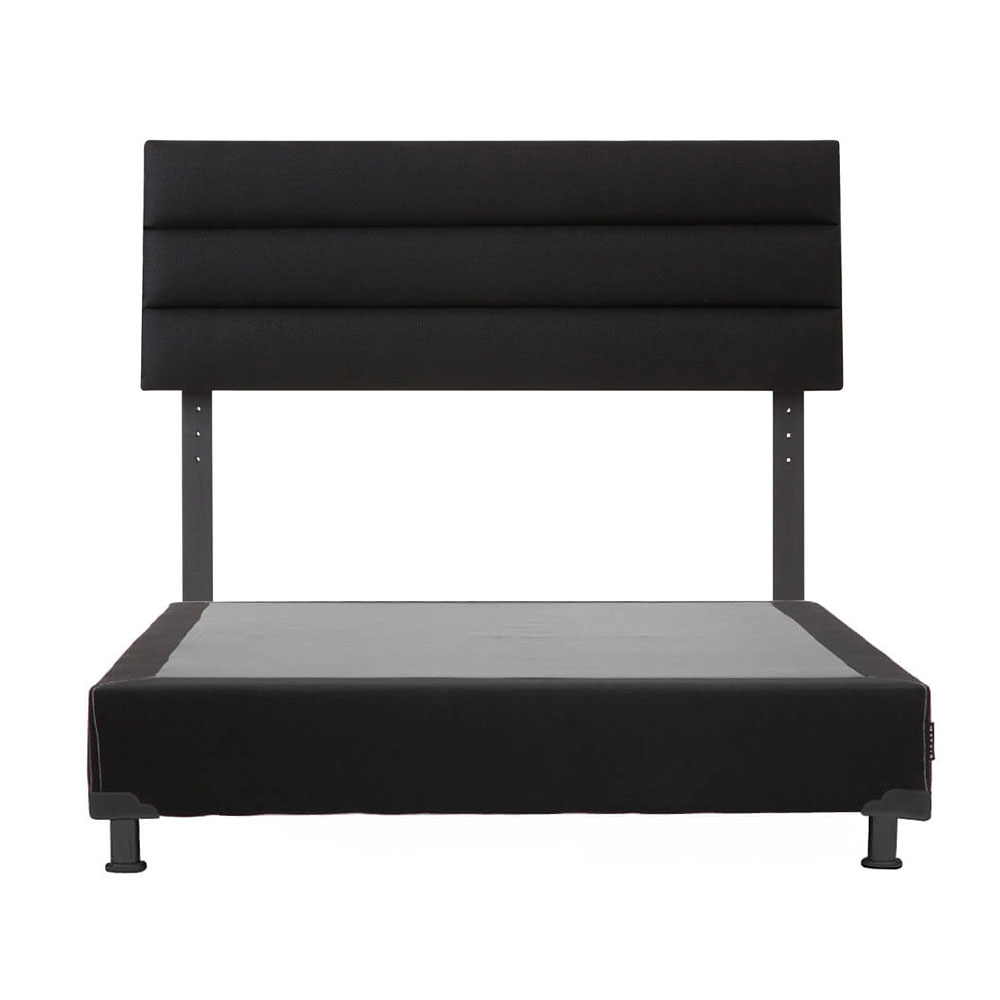 Foto 2 | Cabecera Dicasa Logan Color Negro+box Dicasa Color Negro Queen Size