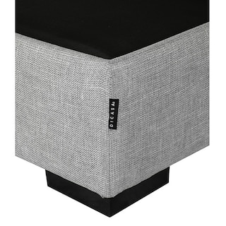 Foto 4 | Base de Cama Dicasa Polaris Gris Queen Size