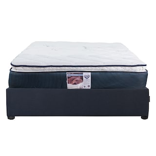 Foto 1 | Colchón Monaco Dicasa + Base Cama Color Azul Individual