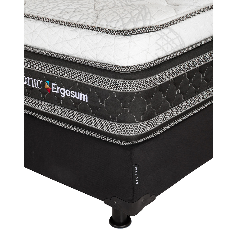 Foto 4 | Colchón Restonic Ergosum + Box  Dicasa Matrimonial + Almohada 2 pack