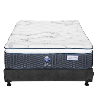 Foto 2 | Colchon Spring Air Dover + Box Dicasa Matrimonial + Almohada Royal + Protector Lux + Sabanas Royal