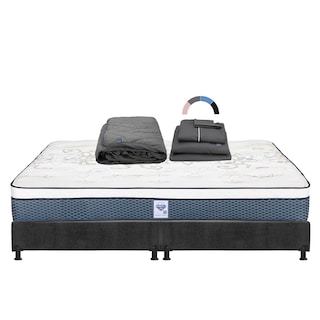 Foto 1 | Colchon Spring Air Cantabria + Box Dicasa King Size + Protector Lux + Sabanas Royal