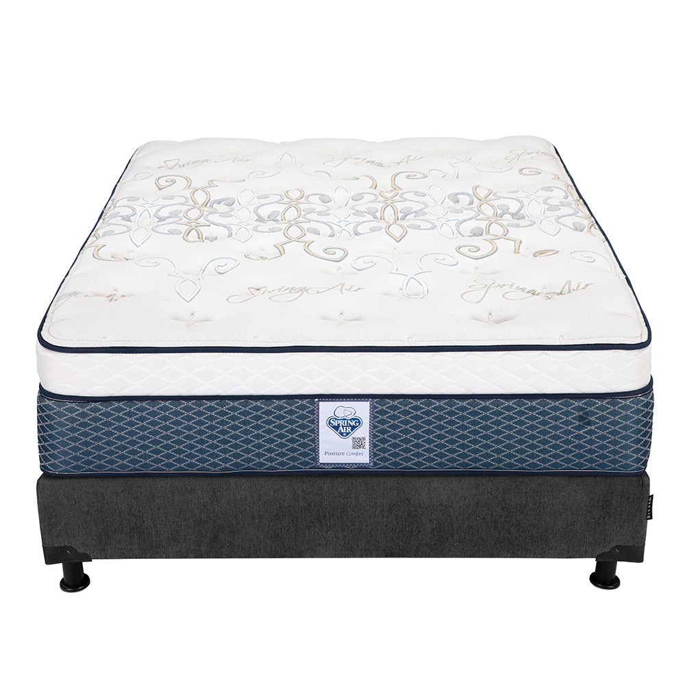 Colchon Spring Air Cantabria + Box Dicasa Queen Size