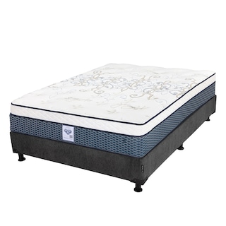 Foto 3 | Colchon Spring Air Cantabria + Box Dicasa Queen Size + Almohada One + Protector Cloud + Sabanas Softy