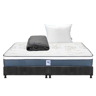 Foto 1 | Colchon Spring Air Cantabria + Box Dicasa King Size + Almohada Royal + Protector Lux