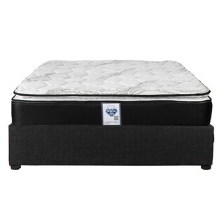 Foto 1 | Colchón Spring Air Premier Matrimonial + Base Cama Dicasa Matrimonial Color Negro