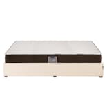 Colchón Restonic Nautilus King Size + Base Cama Dicasa King Size Color Beige Claro