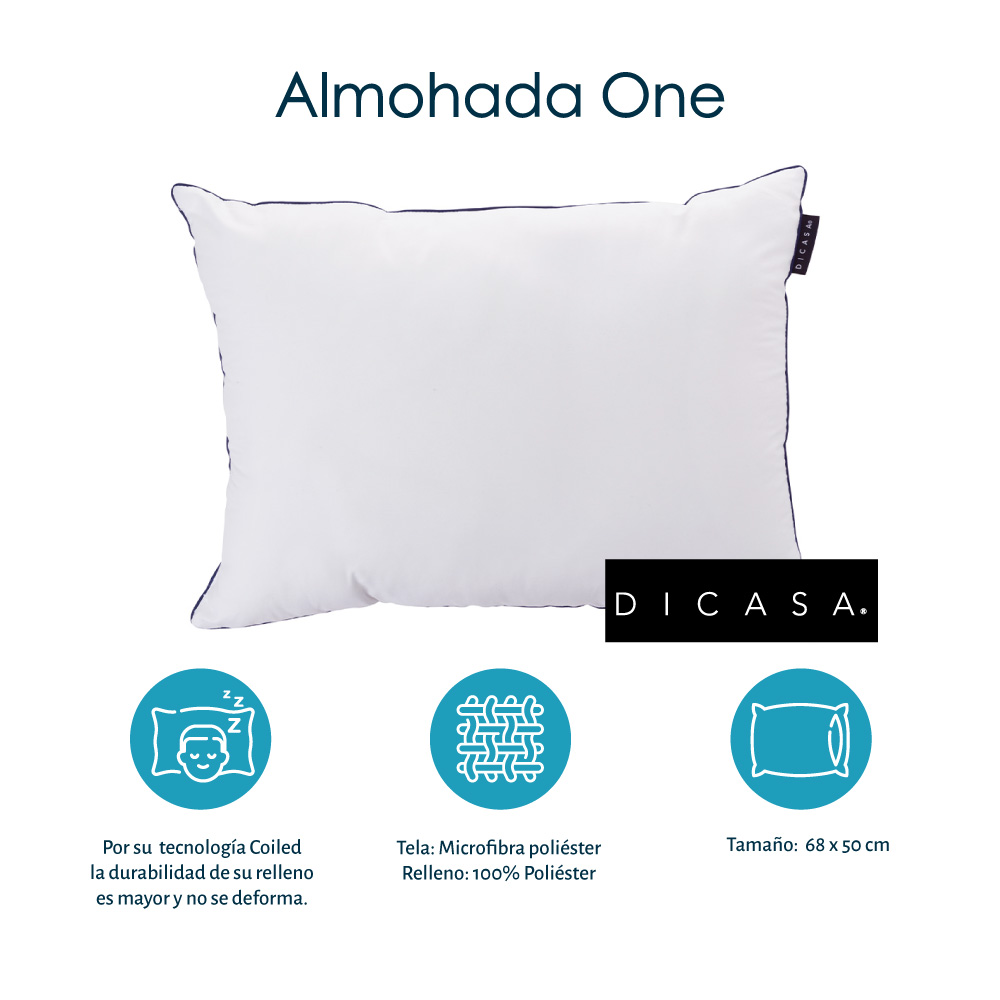 Foto 5 | Colchón Dicasa Legan King Size + Box Dicasa Color Gris + Almohada One + Protector De Colchón Cloud + Sábanas Softy