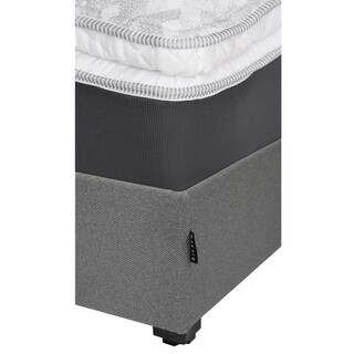 Foto 3 | Colchón Spring Air Marte Queen Size + Base Cama Dicasa Queen Size Color Gris