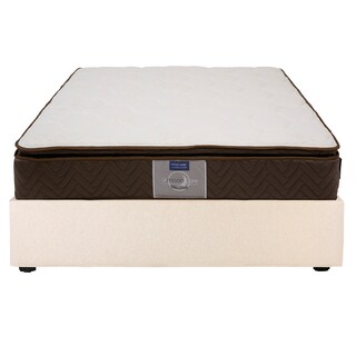 Foto 1 | Colchón Restonic Nautilus Matrimonial + Base Cama Dicasa Matrimonial Color Beige Claro