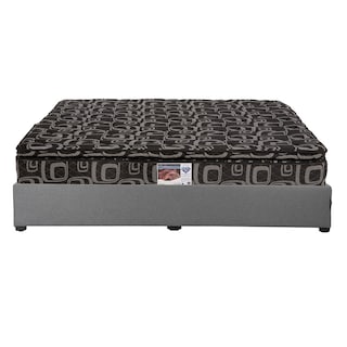 Foto 1 | Colchón Spring Air Morgan King Size + Base Cama Dicasa King Size Color Gris
