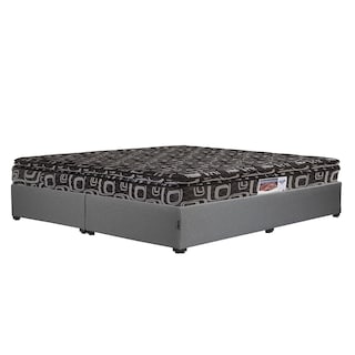 Foto 2 | Colchón Spring Air Morgan King Size + Base Cama Dicasa King Size Color Gris