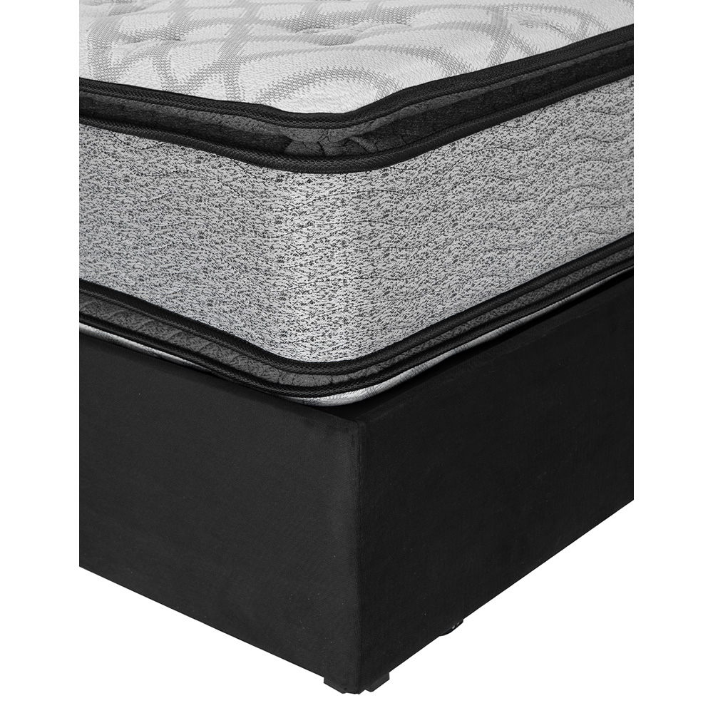 Foto 3 | Colchón Restonic Hoff Queen Size + Base Cama Dicasa Queen Size Color Negro