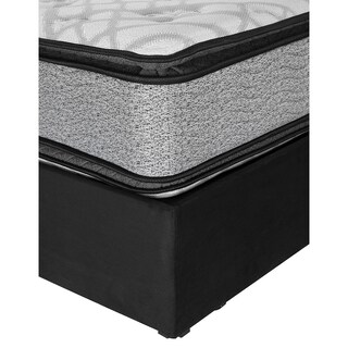 Foto 3 | Colchón Restonic Hoff Queen Size + Base Cama Dicasa Queen Size Color Negro