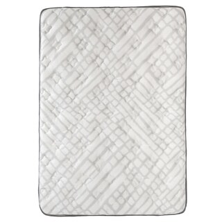 Foto 5 | Colchón Restonic Vail Queen Size + Base Cama Dicasa Queen Size Color Gris