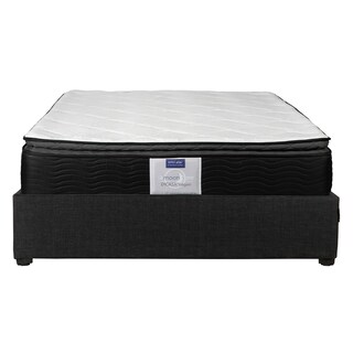Foto 1 | Colchón Restonic Legan Queen Size + Base Cama Dicasa Queen Size Color Negro