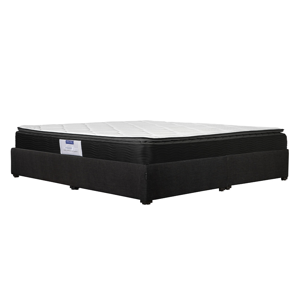 Foto 2 | Colchón Restonic Legan King Size + Base Cama Dicasa King Size Color Negro
