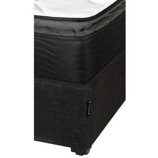 Foto 4 | Colchón Restonic Legan King Size + Base Cama Dicasa King Size Color Negro