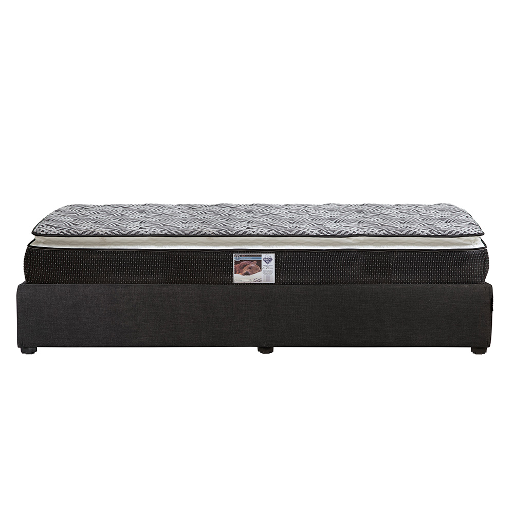 Foto 1 | Colchón Spring Air Omega King Size + Base Cama Dicasa King Size Color Negro
