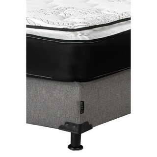 Foto 3 | Colchón Spring Air Premier King Size + Box Dicasa Color Gris Oscuro + 2 Almohadas Oso + Sábanas Spring Air Soft