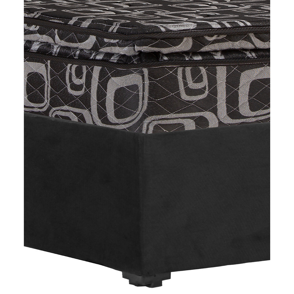 Foto 4 pulgar | Colchón Spring Air Dicasa Morgan Base Color Negro Queen Size  + Base Cama